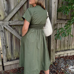 Entro | Lyla Short Sleeve Midi Dress | Sweetest Stitch Boutique