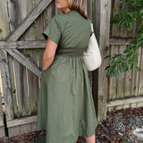 Entro | Lyla Short Sleeve Midi Dress | Sweetest Stitch Boutique