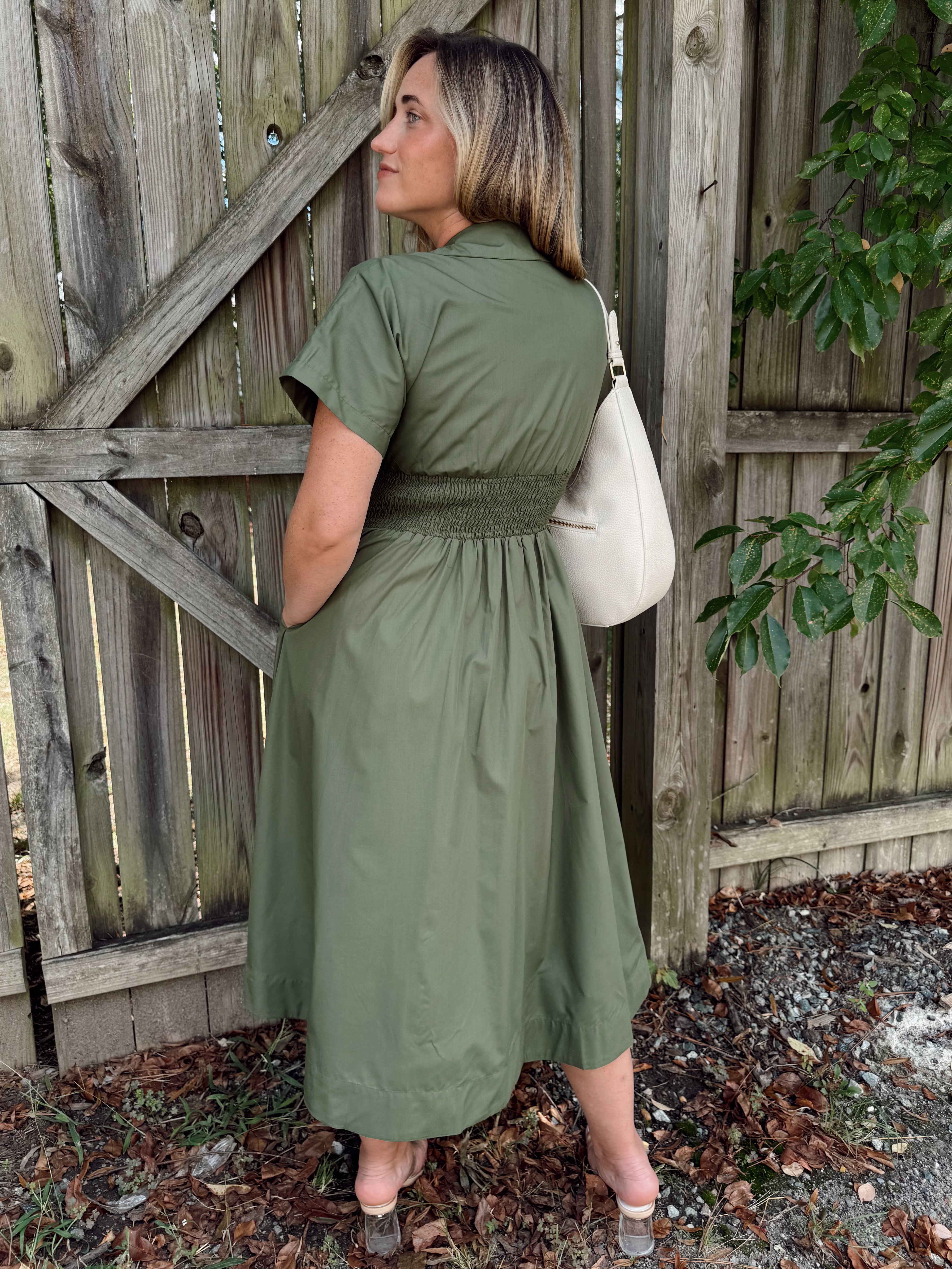 Entro | Lyla Short Sleeve Midi Dress | Sweetest Stitch Boutique