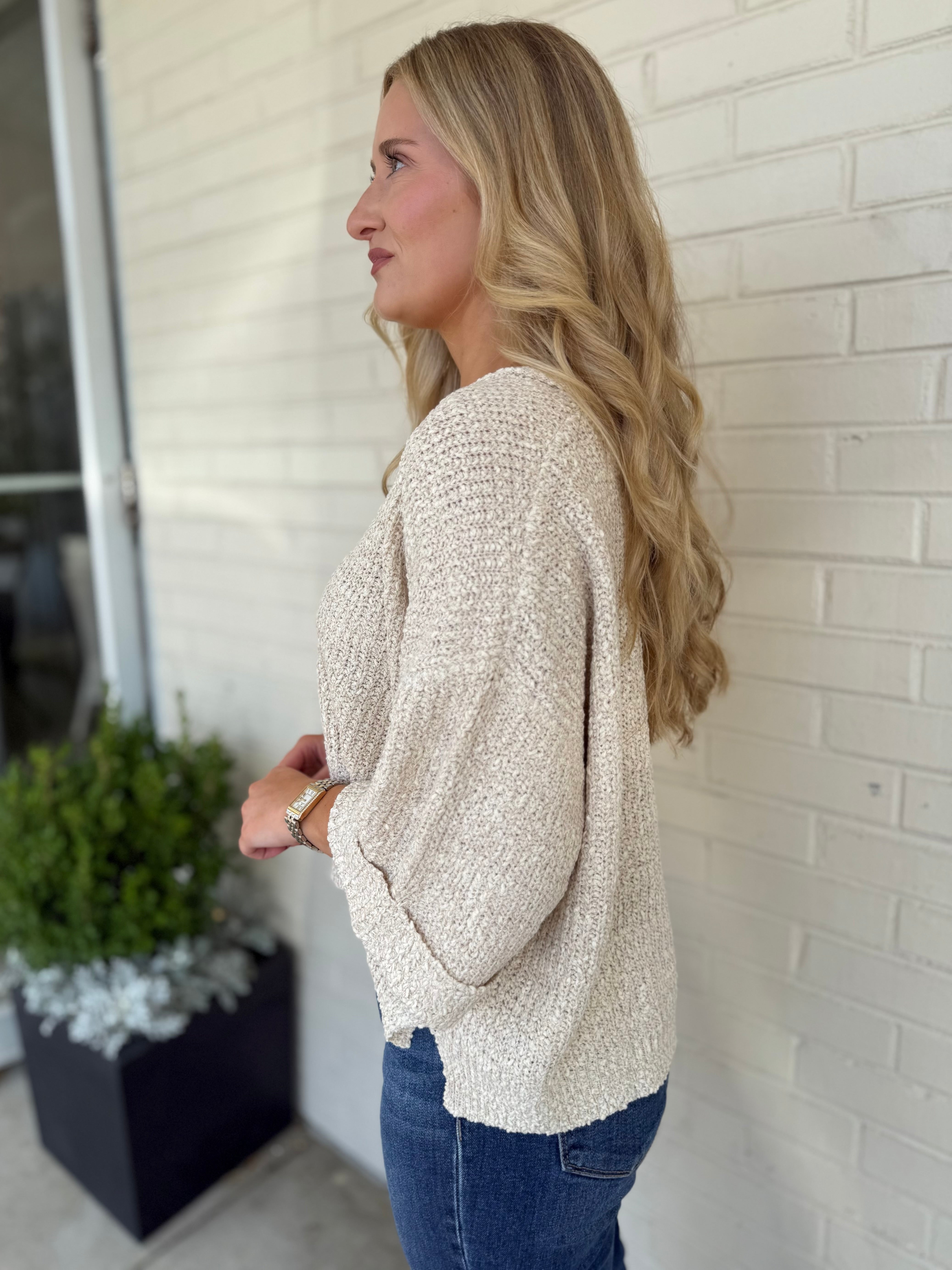 Illa Illa | Elliana V-Neck Sweater | Sweetest Stitch Boutique Richmond