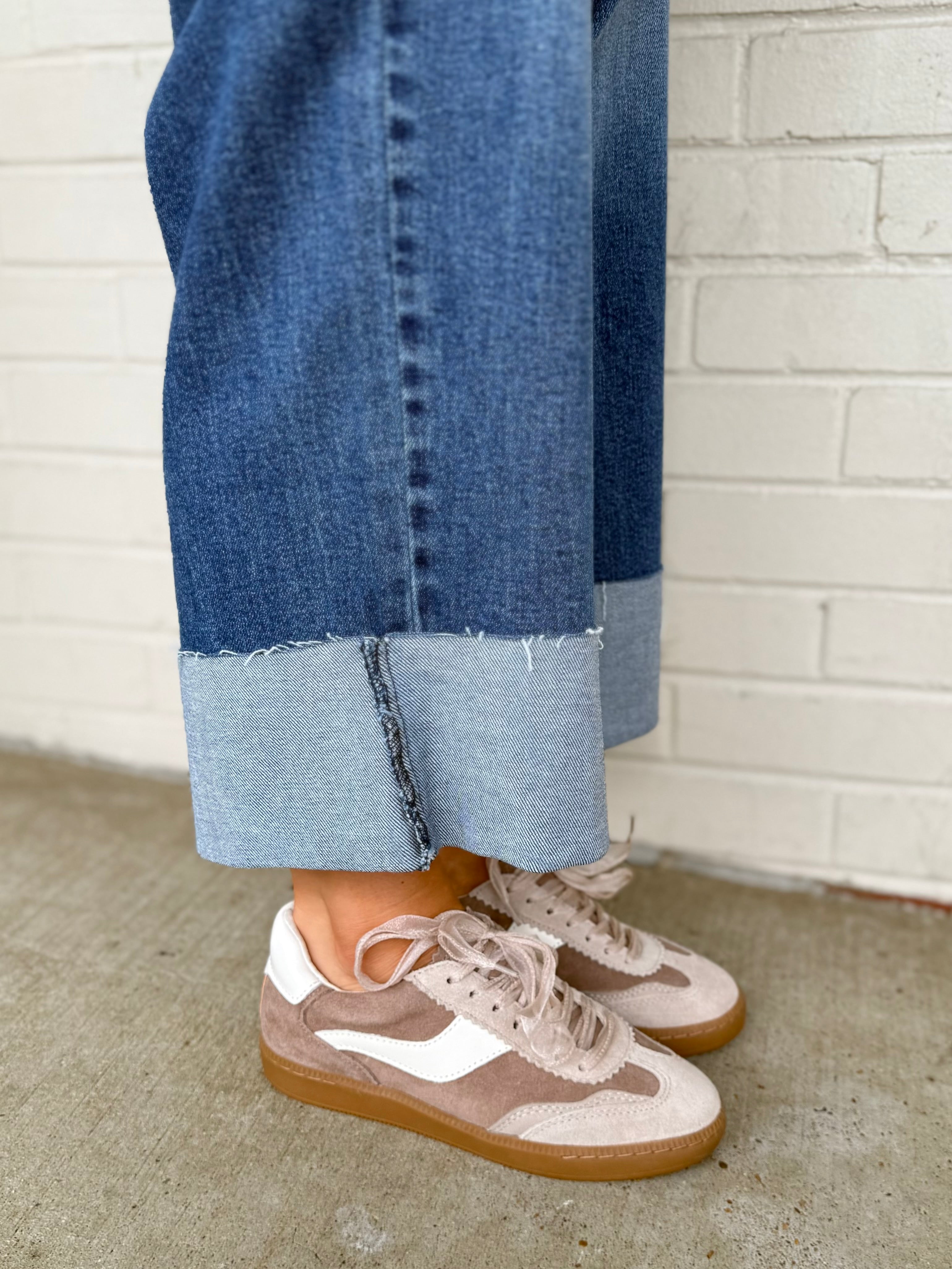 Dolce Vita | Notice Sneakers - Dark Taupe | Sweetest Stitch Boutique