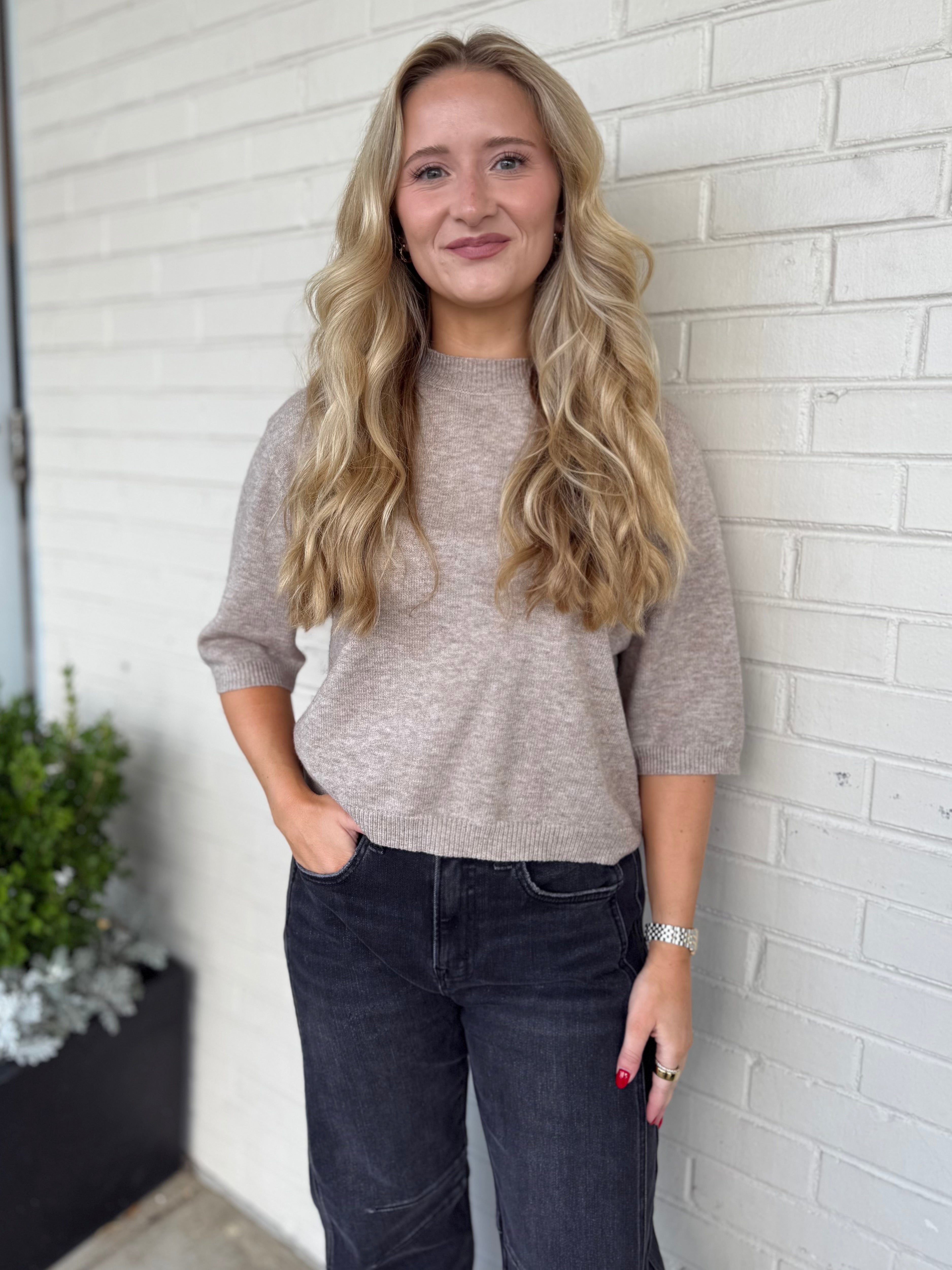 Miou Muse | Lost In Translation Knit Top | Sweetest Stitch