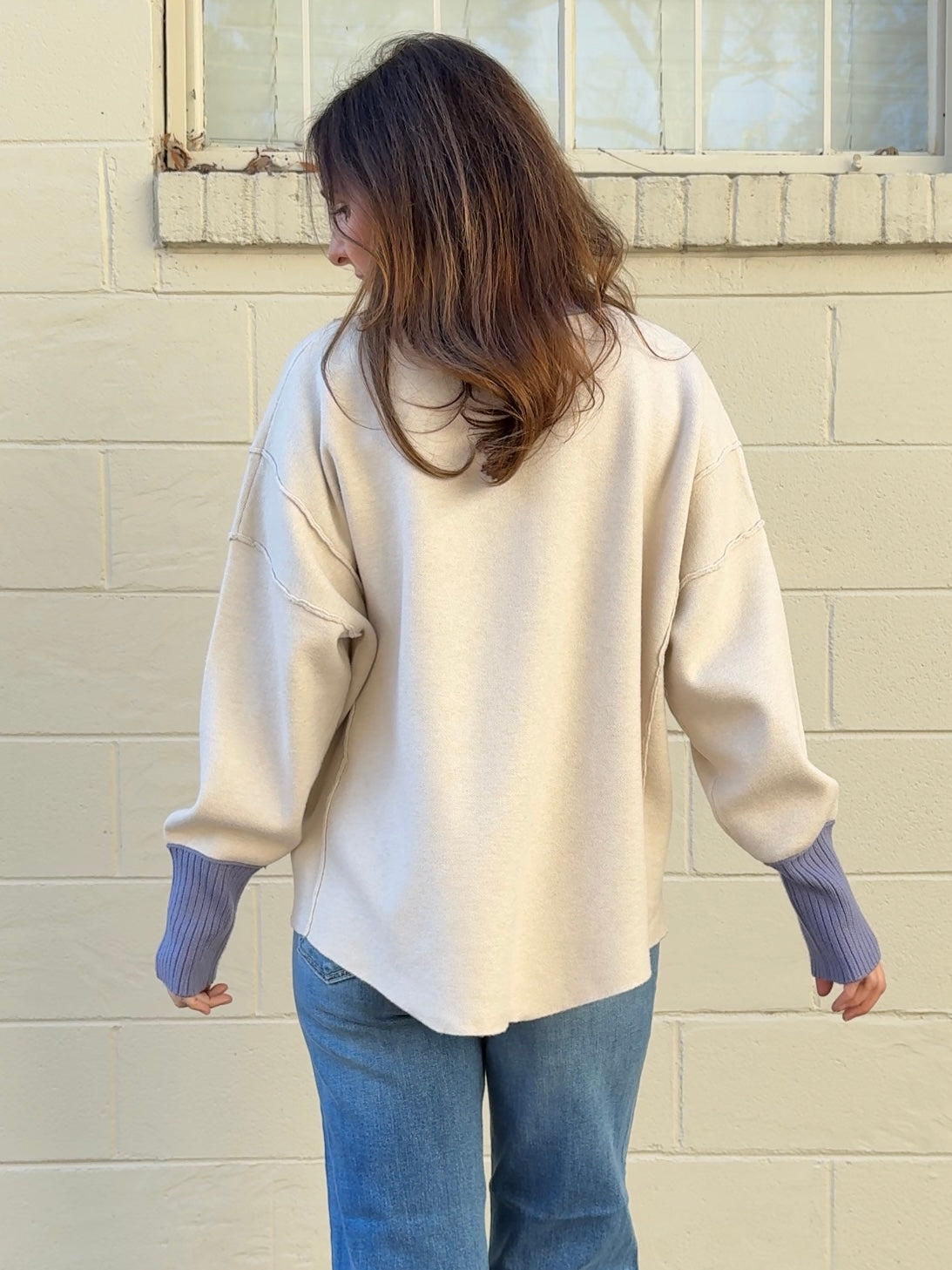 Entro | Clara Mock Neck Sweater | Sweetest Stitch Boutique Richmond