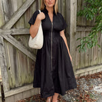 Entro | Lyla Short Sleeve Midi Dress | Sweetest Stitch Boutique