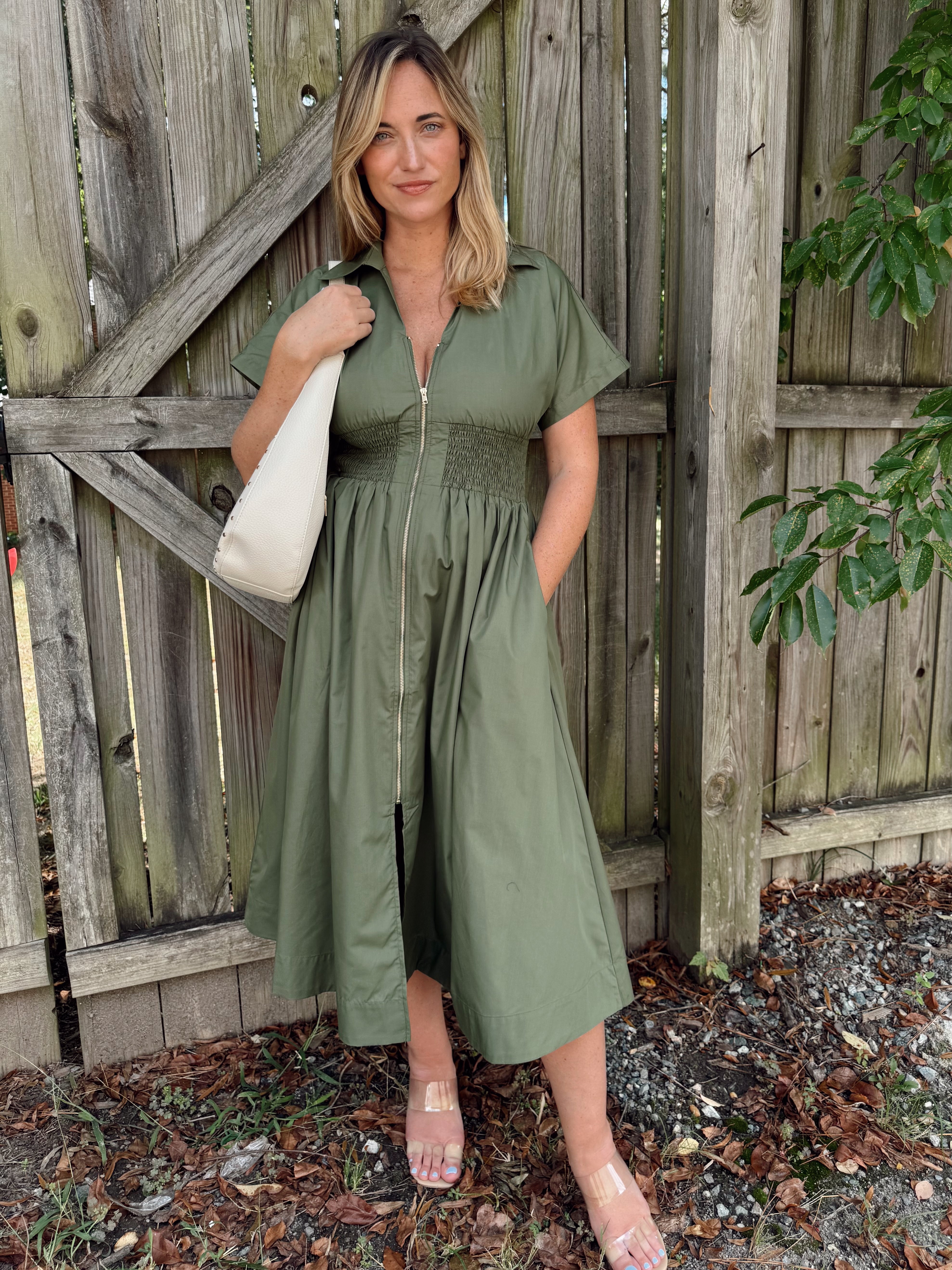 Entro | Lyla Short Sleeve Midi Dress | Sweetest Stitch Boutique