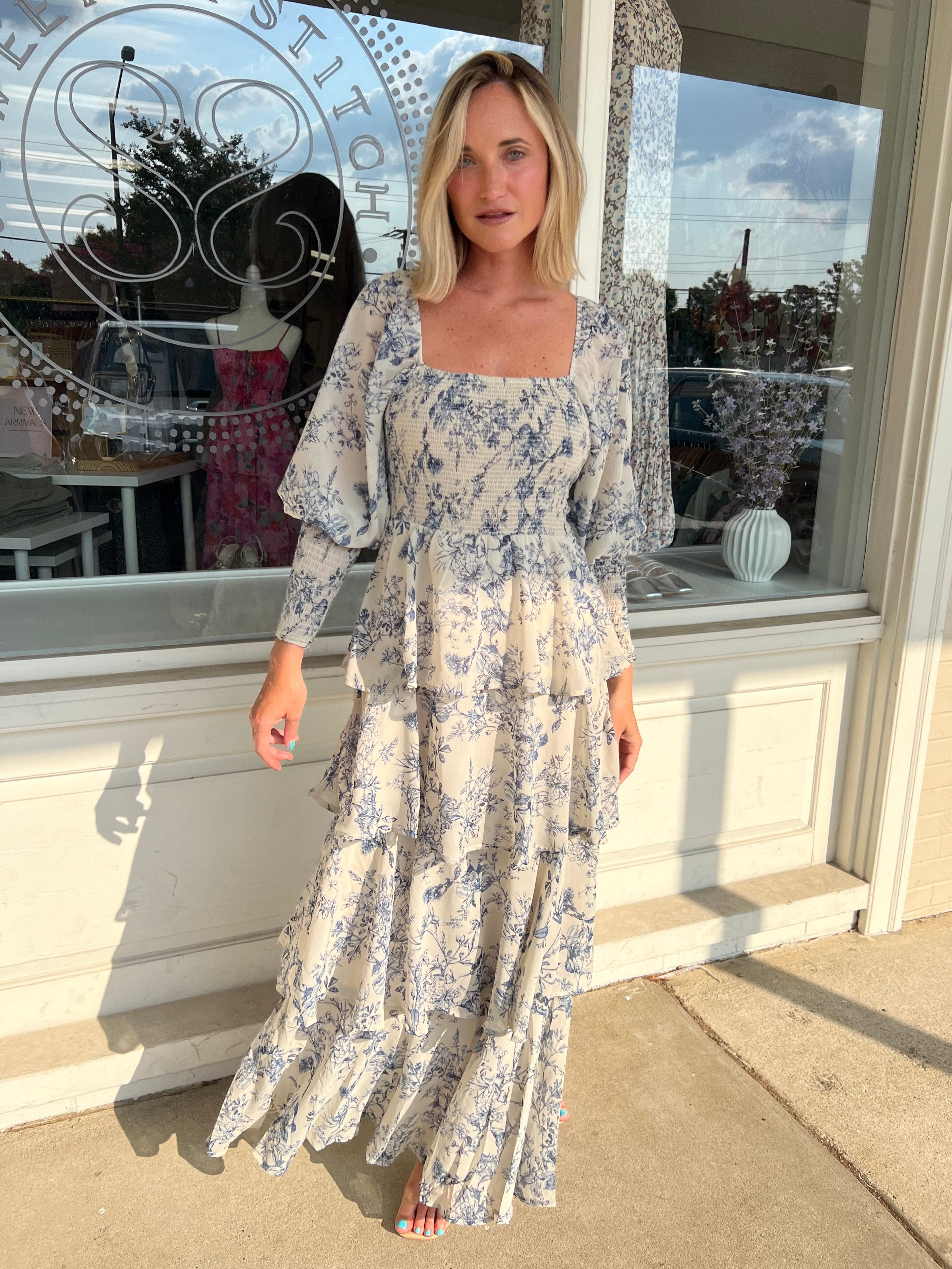 Entro maxi dress top