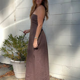 Olivaceous | Kendra Strapless Maxi Dress | Sweetest Stitch