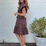 THML | Haley Puff Sleeve Mini Dress | Sweetest Stitch Boutique