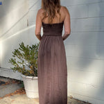 Olivaceous | Kendra Strapless Maxi Dress | Sweetest Stitch