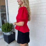 Strut & Bolt | Nina Short Sleeve Knit Top | Sweetest Stitch Boutique