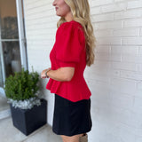 Strut & Bolt | Nina Short Sleeve Knit Top | Sweetest Stitch Boutique