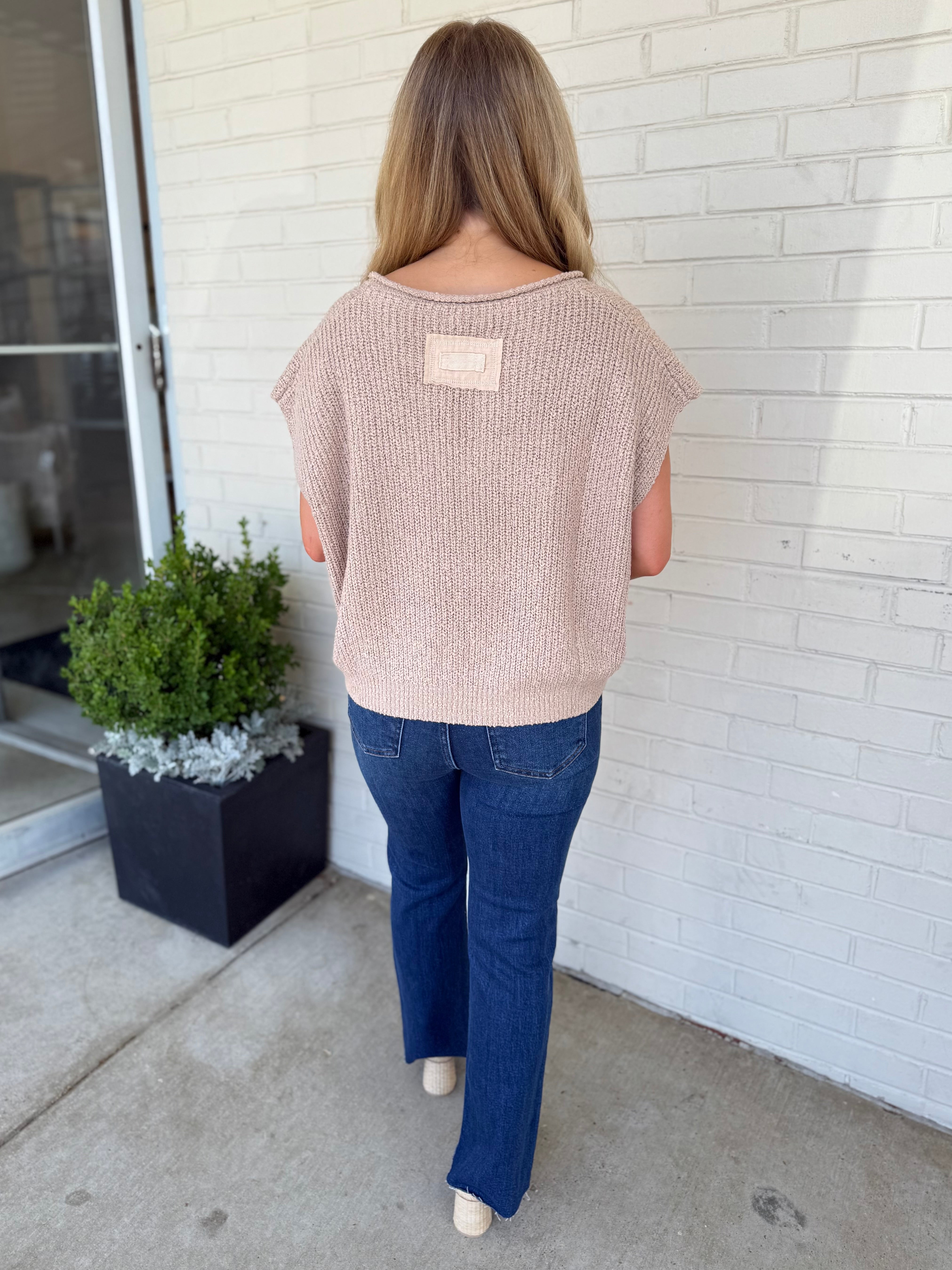 Just Black Denim | Charlotte Cropped Flare Jeans | Sweetest Stitch