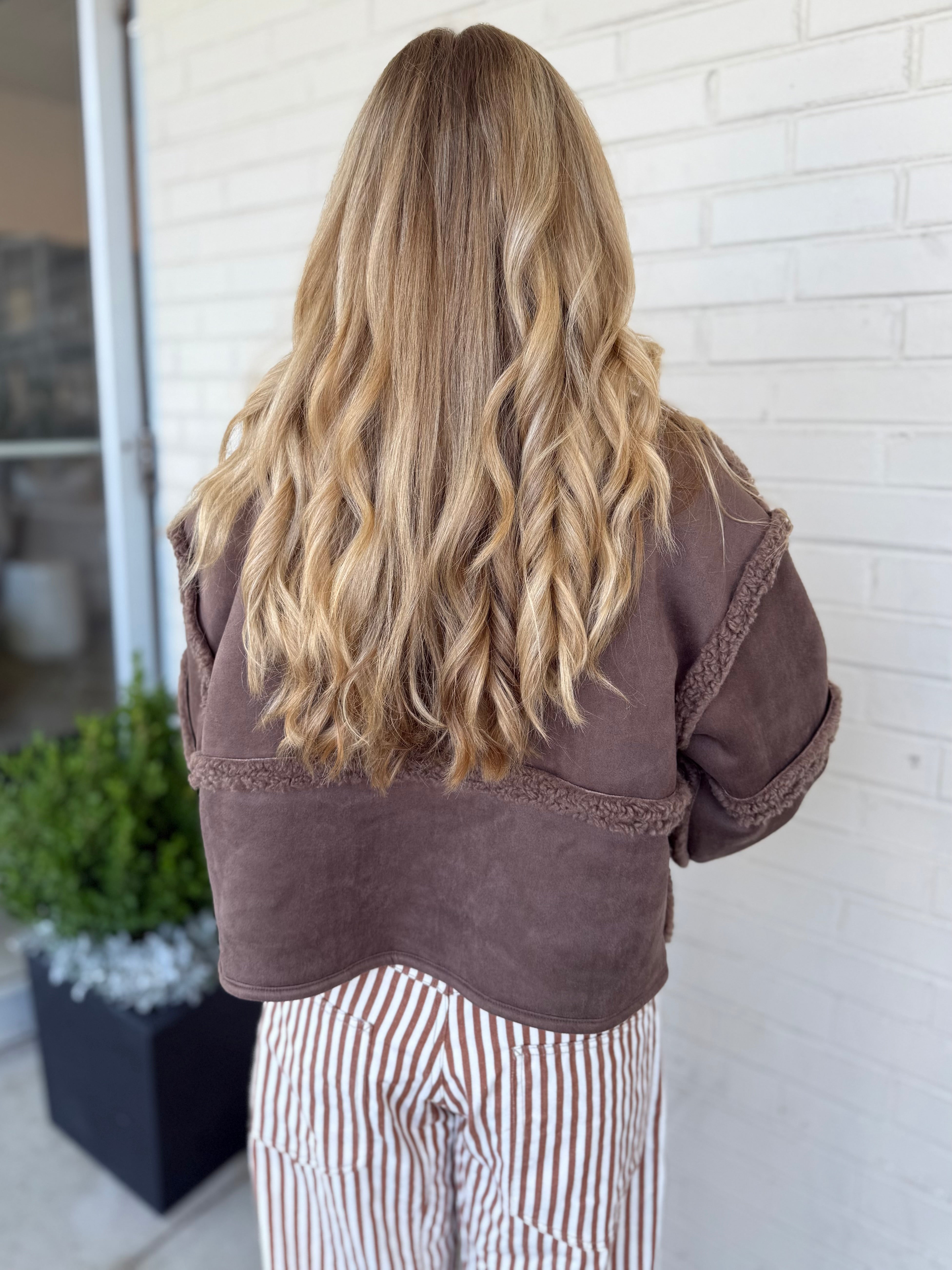 Miou Muse | Sally Sherpa Reversible Jacket | Sweetest Stitch
