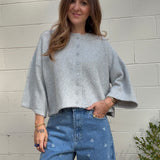 Olivaceous | Farrah Relaxed Button Front Sweater | Sweetest Stitch
