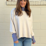 Entro | Clara Mock Neck Sweater | Sweetest Stitch Boutique Richmond