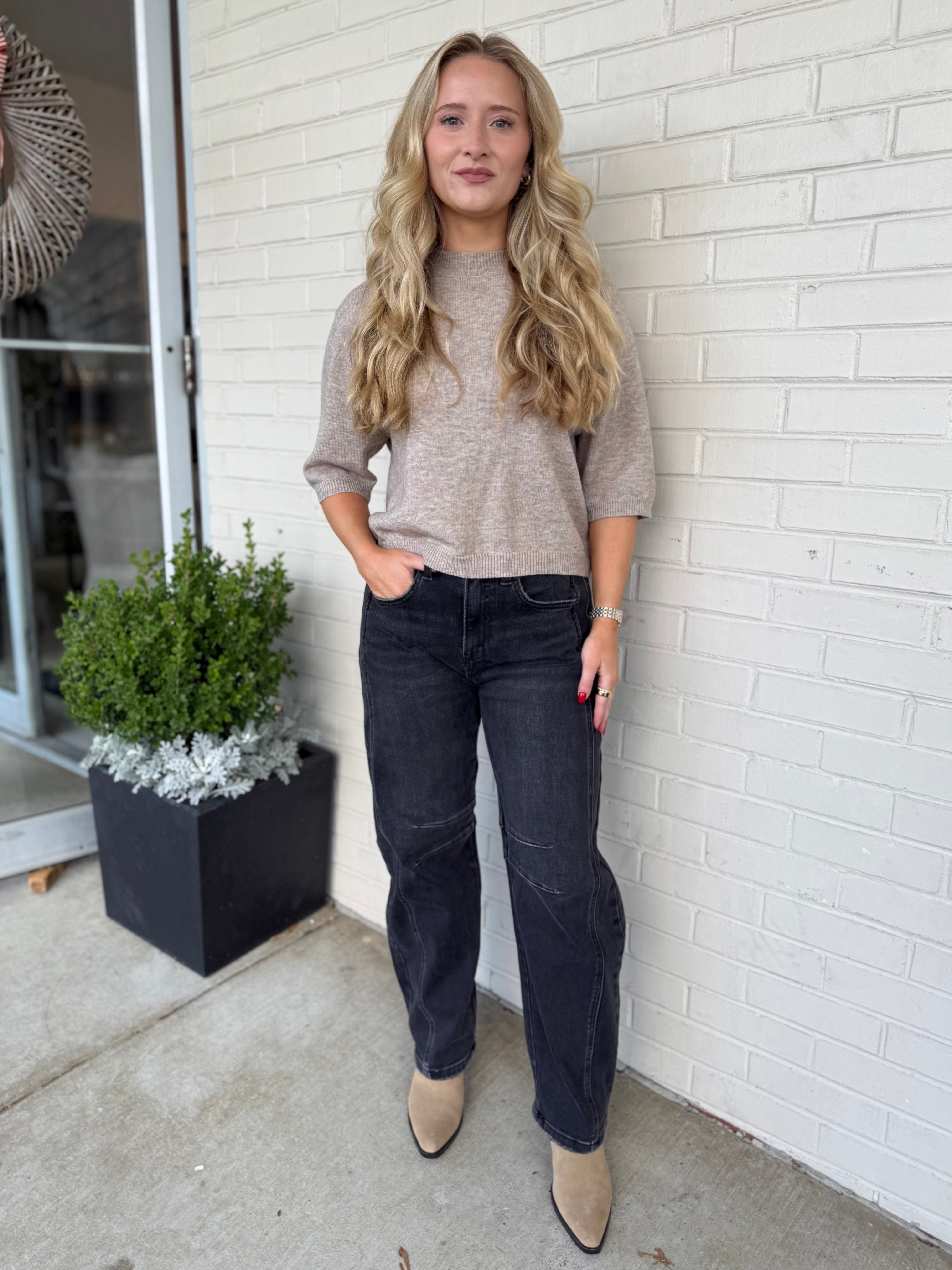 Flying Monkey | London Barrel Jeans | Sweetest Stitch Boutique