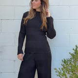 Current Air | Hattie High Neck Long Sleeve Top | Sweetest Stitch