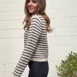 Crescent | Ariah Striped Cardigan | Sweetest Stitch Boutique Richmond