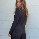 Current Air | Hattie High Neck Long Sleeve Top | Sweetest Stitch