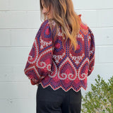 Entro | Brielle Embroidered Top | Sweetest Stitch Boutique