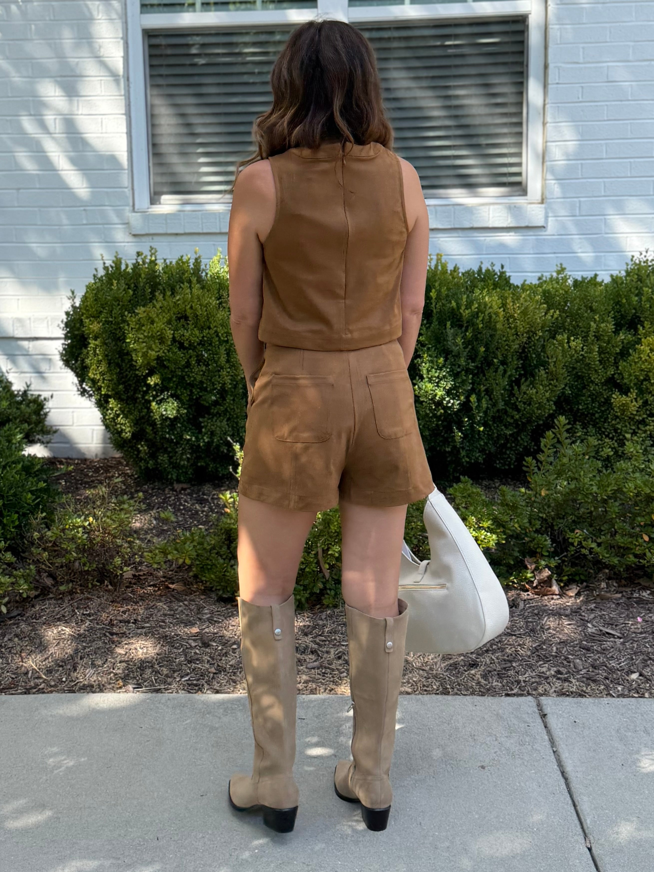 Storia | Catalina Suede Top | Sweetest Stitch Boutique