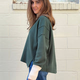 Entro | Clara Mock Neck Sweater | Sweetest Stitch Boutique Richmond