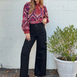 Miou Muse | Rosemary Wide Leg Pants - Black | Sweetest Stitch