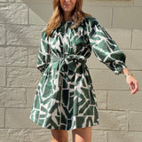 Entro | Palmer Print Mini Dress | Sweetest Stitch Boutique Richmond