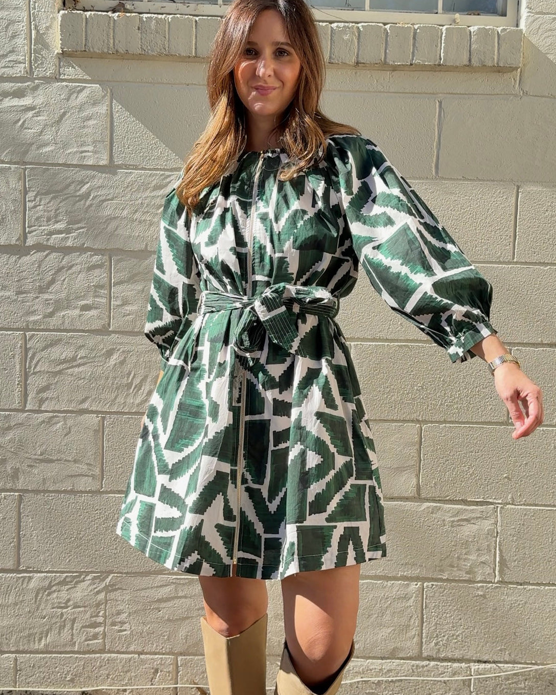 Entro | Palmer Print Mini Dress | Sweetest Stitch Boutique Richmond