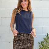 Grade & Gather | Noor Sleeveless Denim Top | Sweetest Stitch
