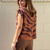 Entro | Sasha Knit Mock Neck Top | Sweetest Stitch Boutique Richmond