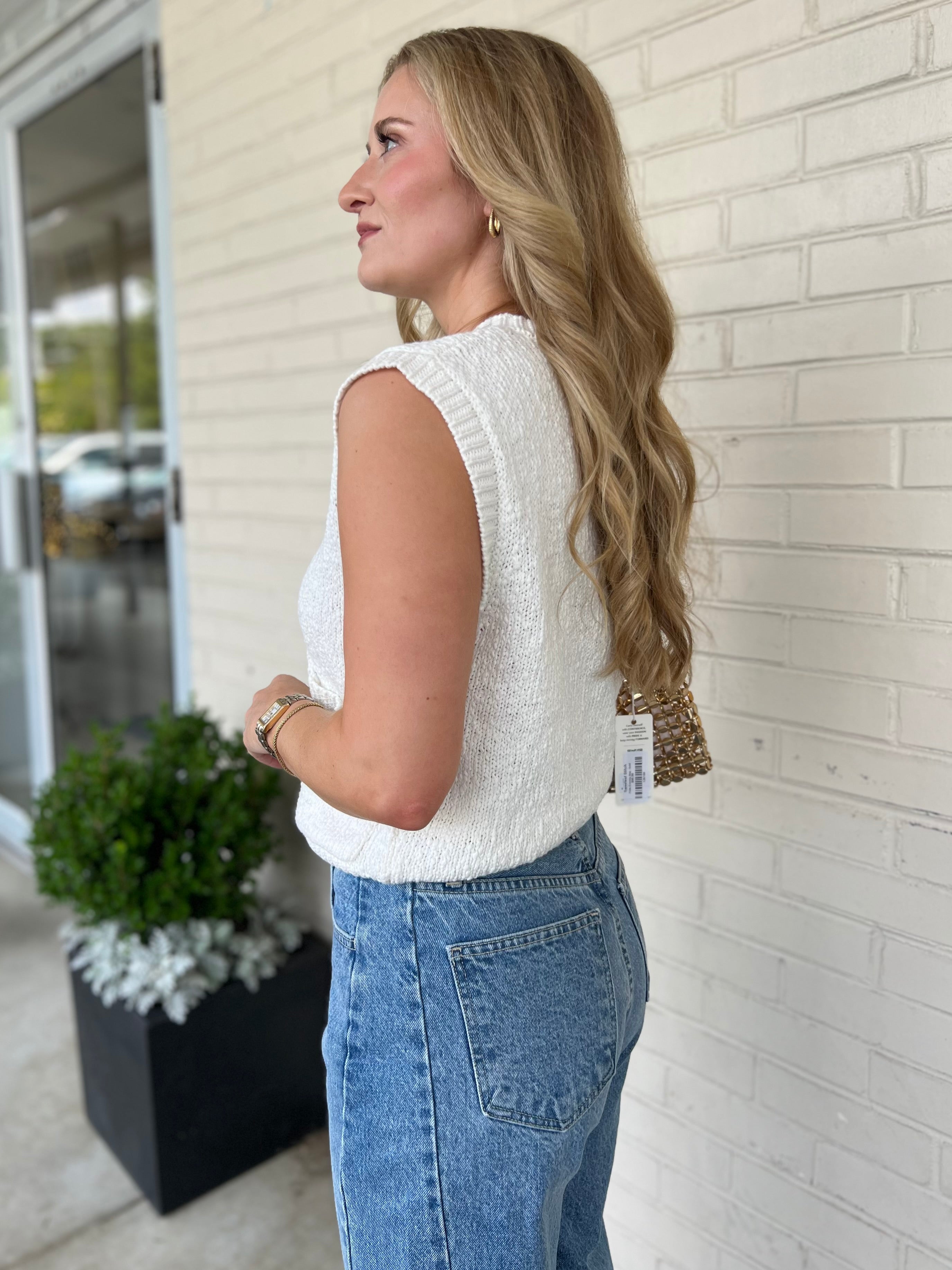 Strut & Bolt | Millie Button Front Vest | Sweetest Stitch Boutique
