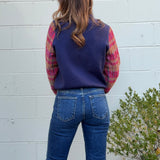 THML | Kiara Contrast Sleeve Sweater | Sweetest Stitch Boutique