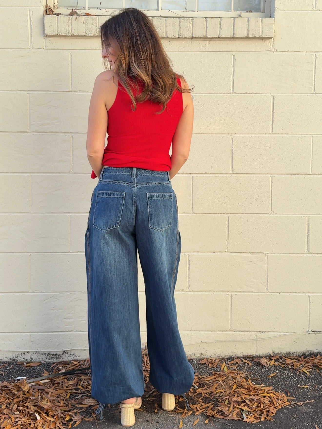 Aaron & Amber | Ezra Balloon Leg Jeans | Sweetest Stitch Boutique