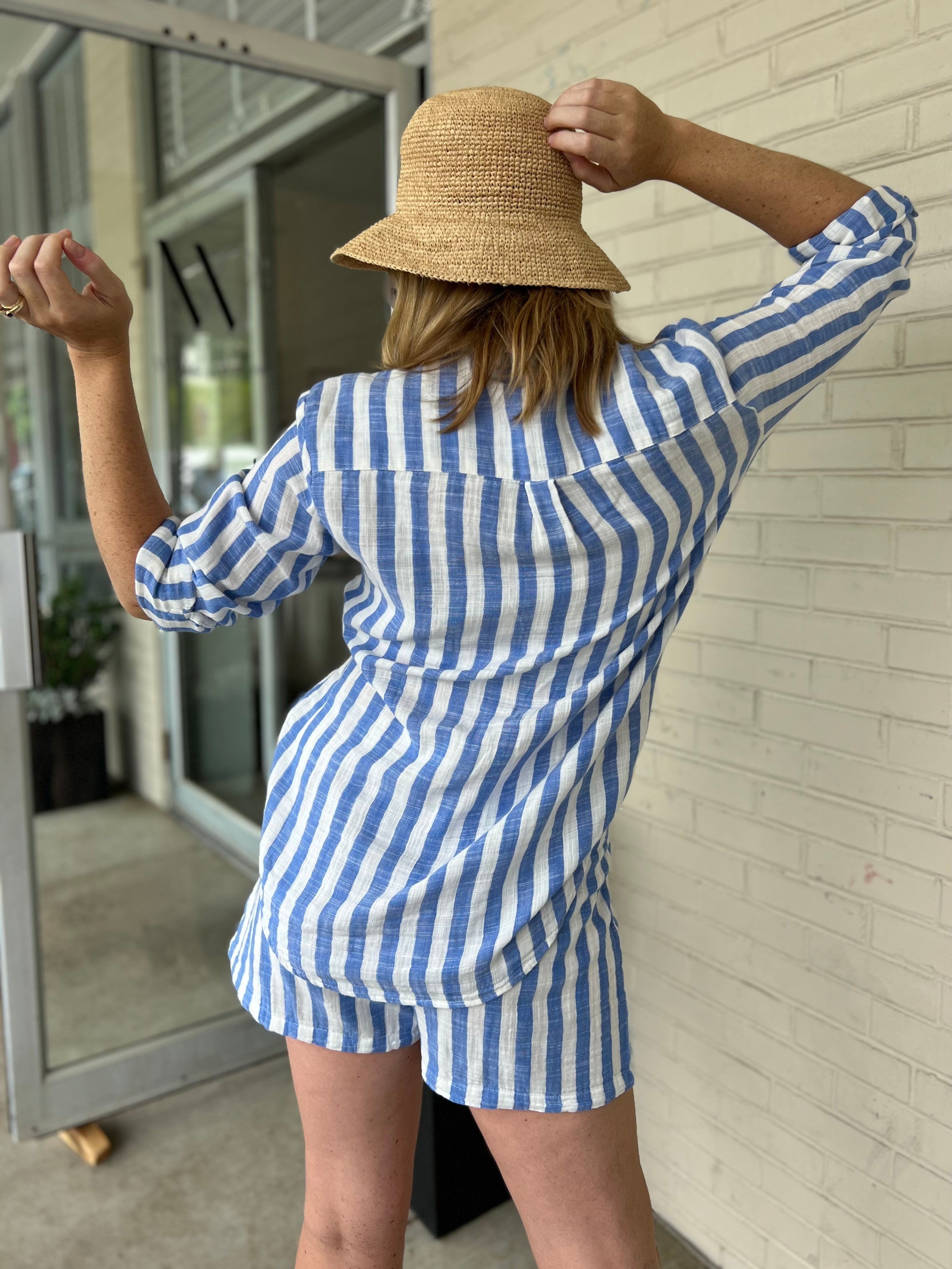 Z Supply | Morning Stripe Boxer | Sweetest Stitch Boutique Richmond
