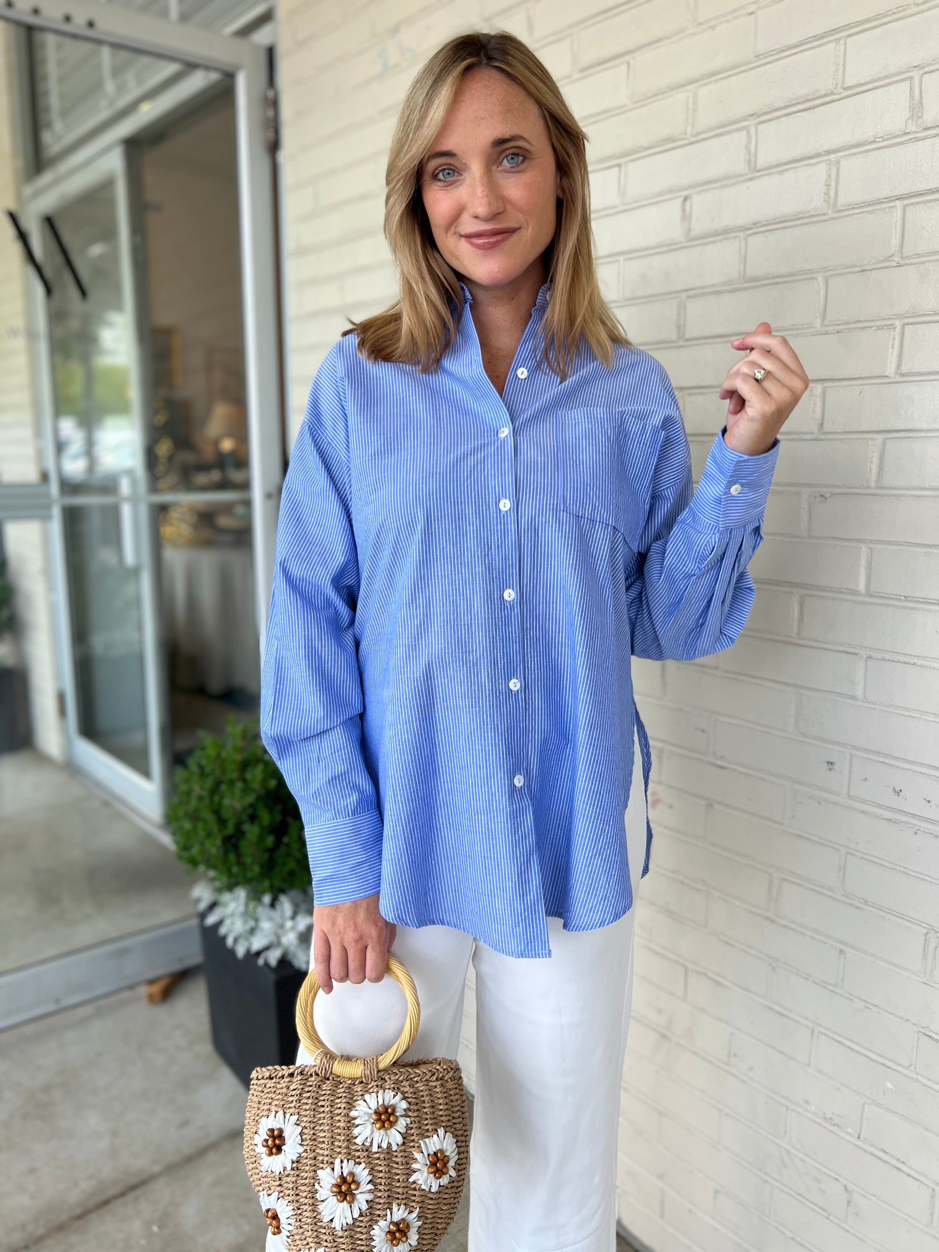 Olivaceous | Ava Shirt | Sweetest Stitch