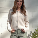 Strut & Bolt | Alora Gold Button Sweater | Sweetest Stitch Boutique