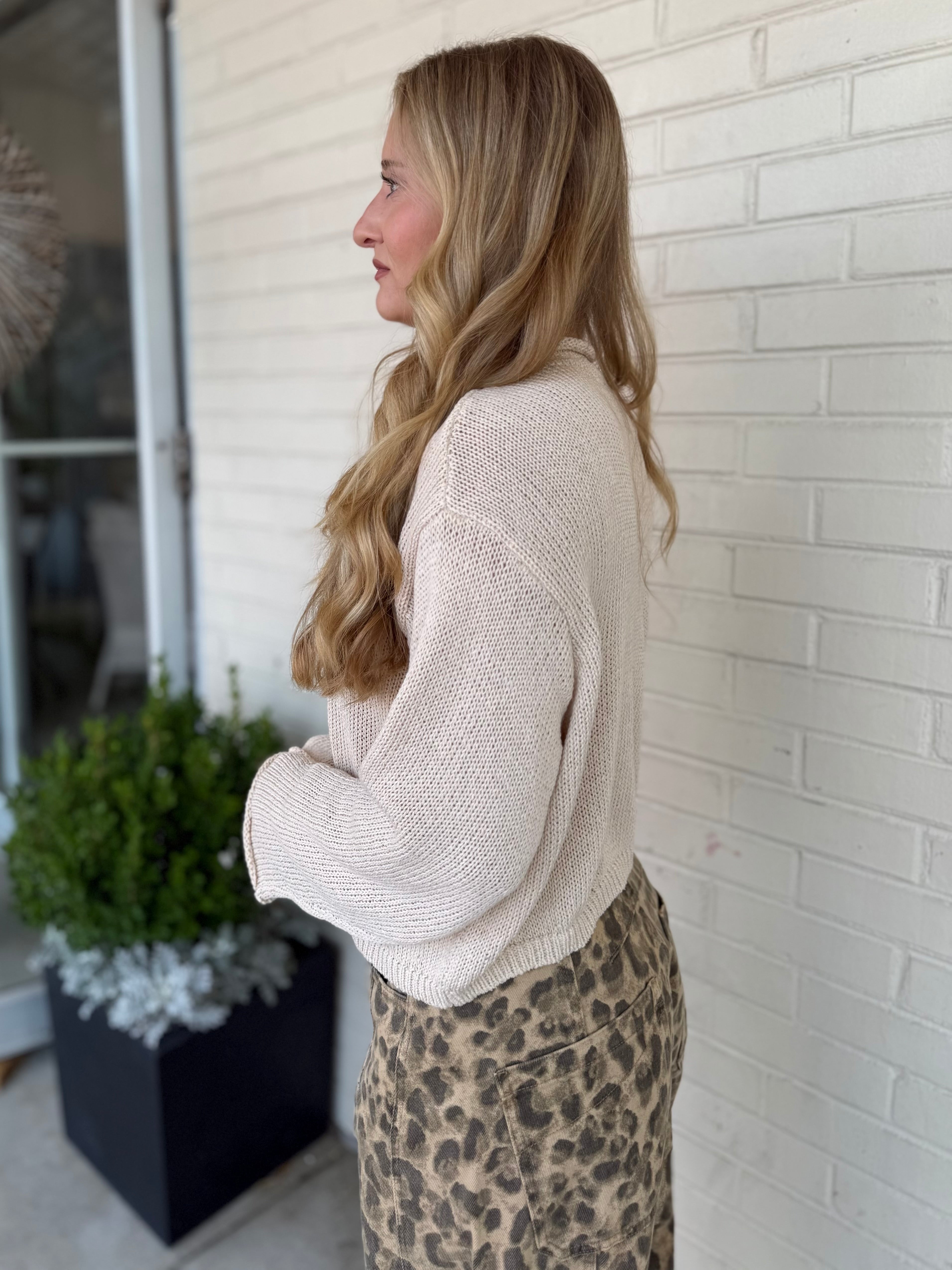 Miou Muse | Maggie Button Front Cardigan | Sweetest Stitch Richmond