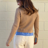 Aaron & Amber | Button Front Collared Cardigan | Sweetest Stitch