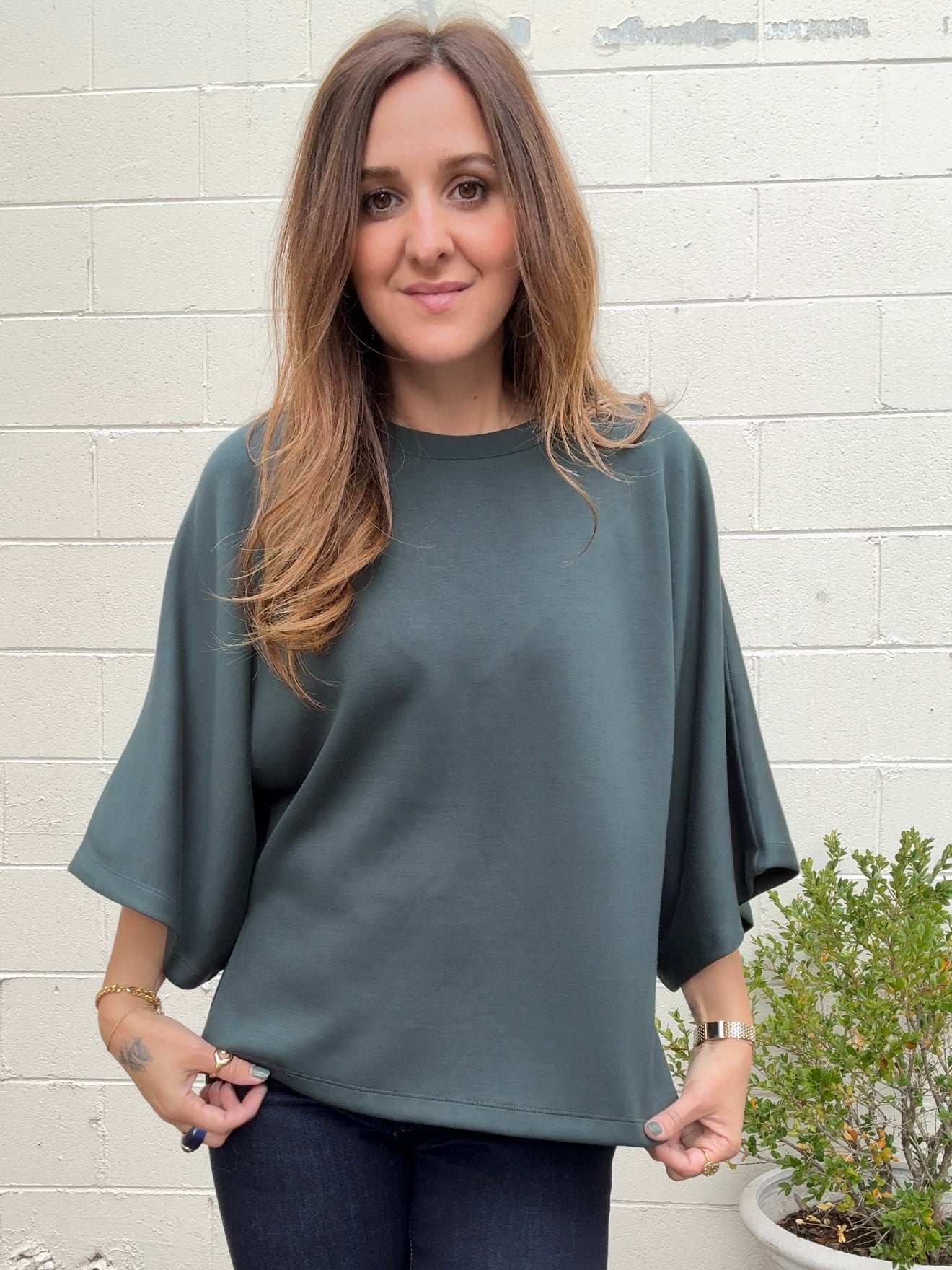 Entro | Payge Relaxed Top | Sweetest Stitch Boutique Richmond