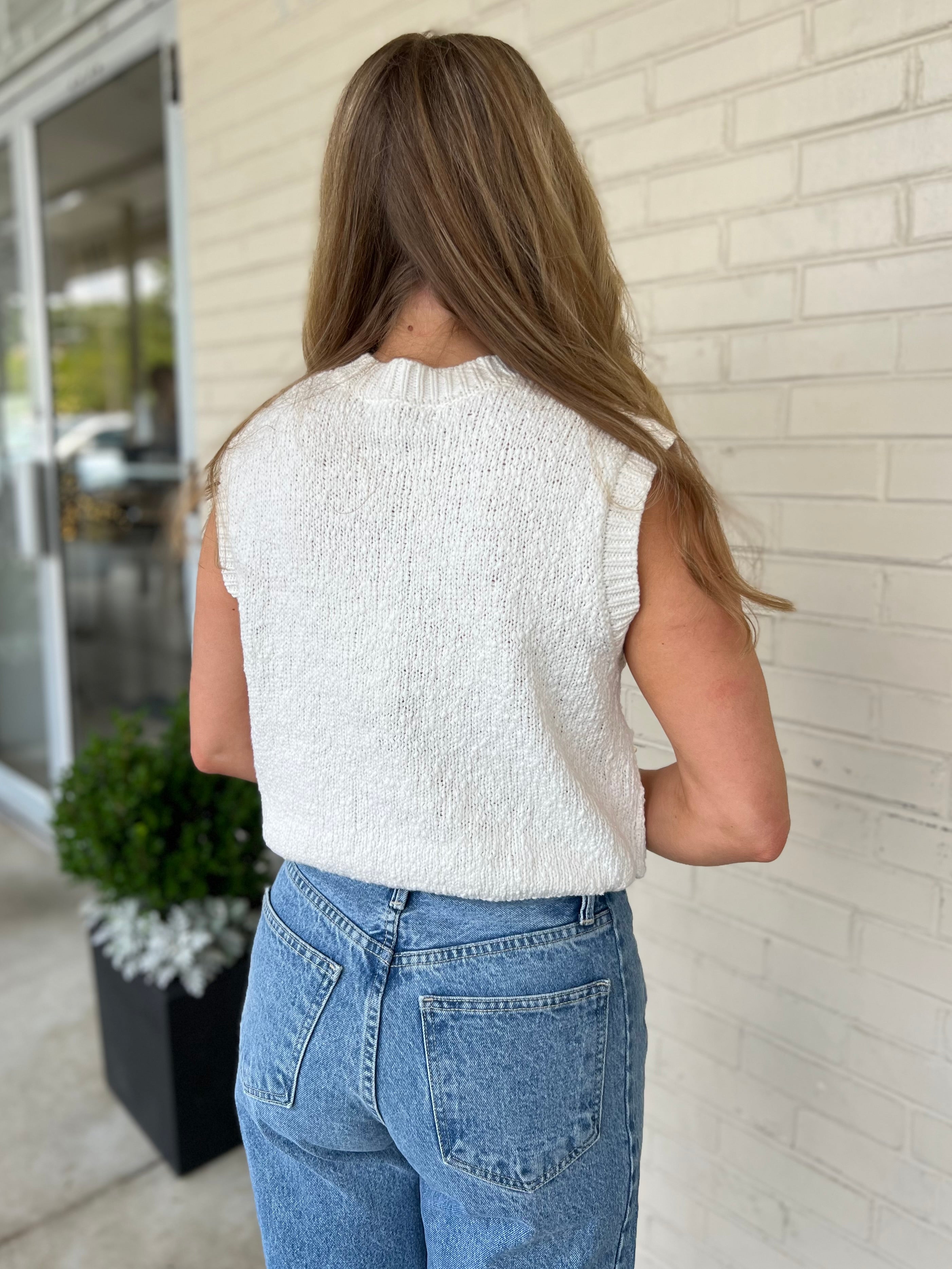 Strut & Bolt | Millie Button Front Vest | Sweetest Stitch Boutique