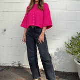 Olivaceous | Farrah Relaxed Button Front Sweater | Sweetest Stitch