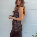 Grade & Gather | Halle Sequin Sleeveless Top | Sweetest Stitch