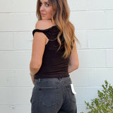 Olivaceous | Laney Off Shoulder Top | Sweetest Stitch