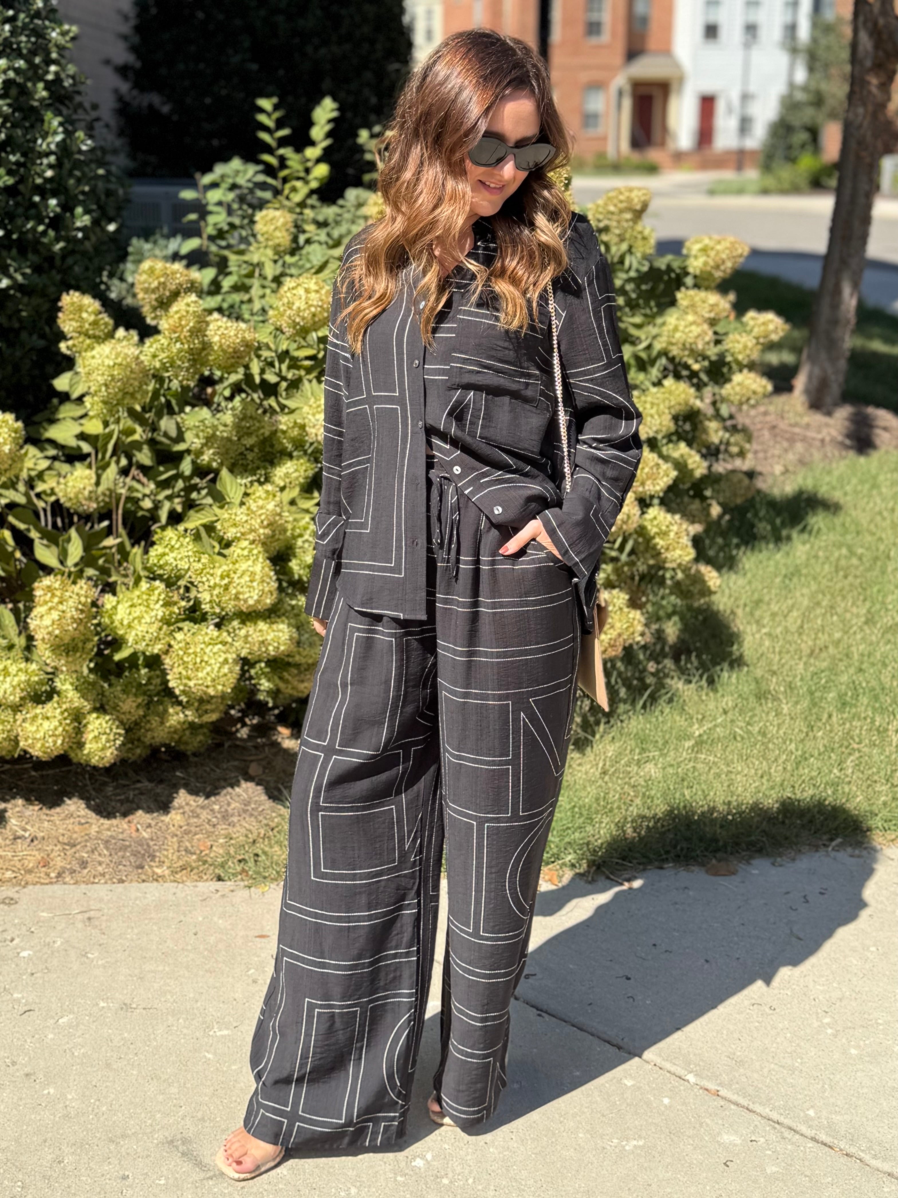 Entro | Black Hadley Wide Leg Pants | Sweetest Stitch Boutique