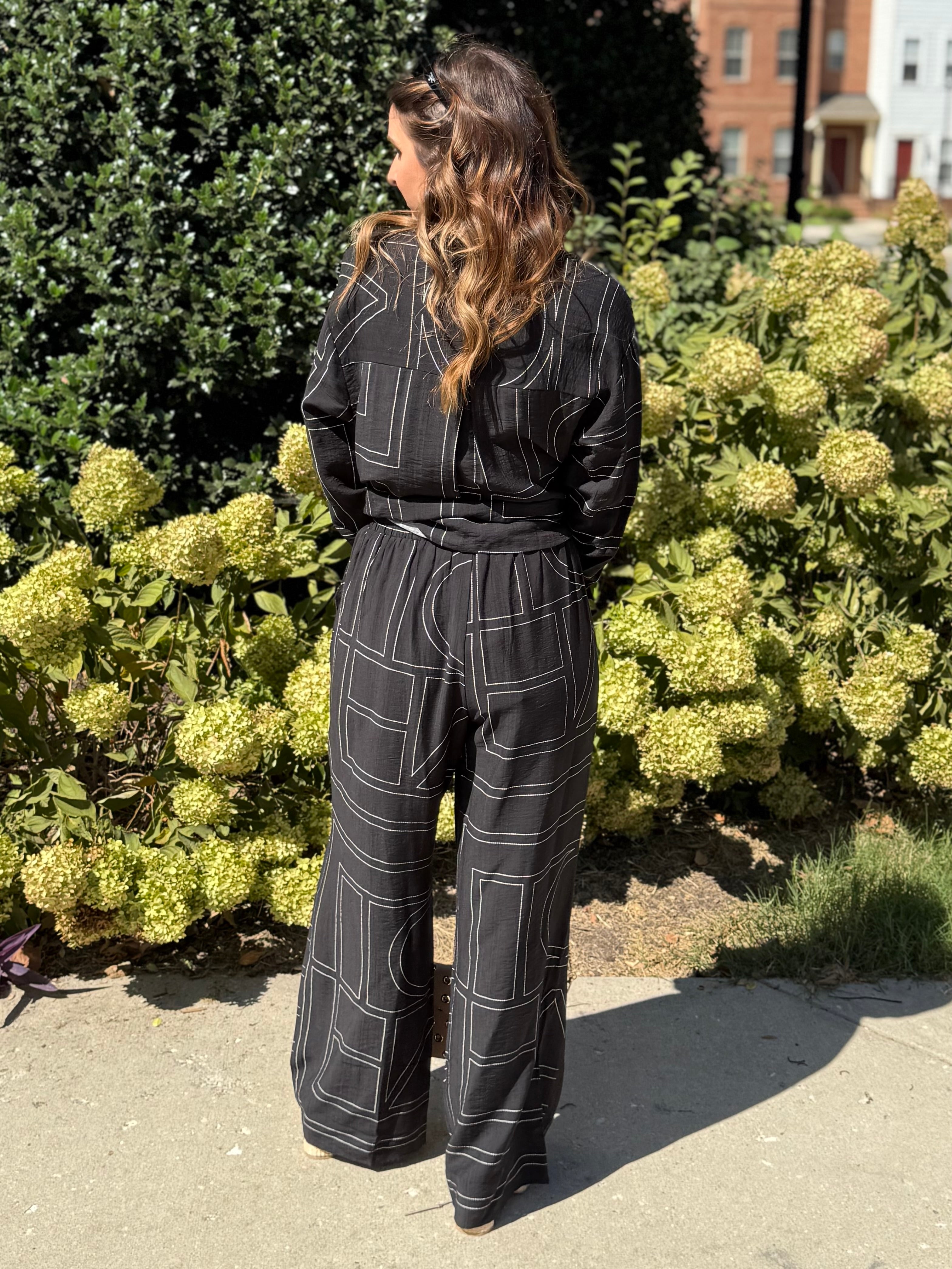 Entro | Black Hadley Wide Leg Pants | Sweetest Stitch Boutique