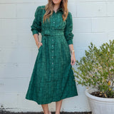Current Air | Mira Belted Midi Dress | Sweetest Stitch
