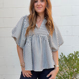 Entro | Raelynn Striped Top | Sweetest Stitch