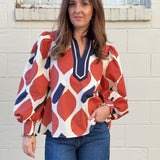 Entro | Denver V-Neck Top | Sweetest Stitch Boutique Richmond