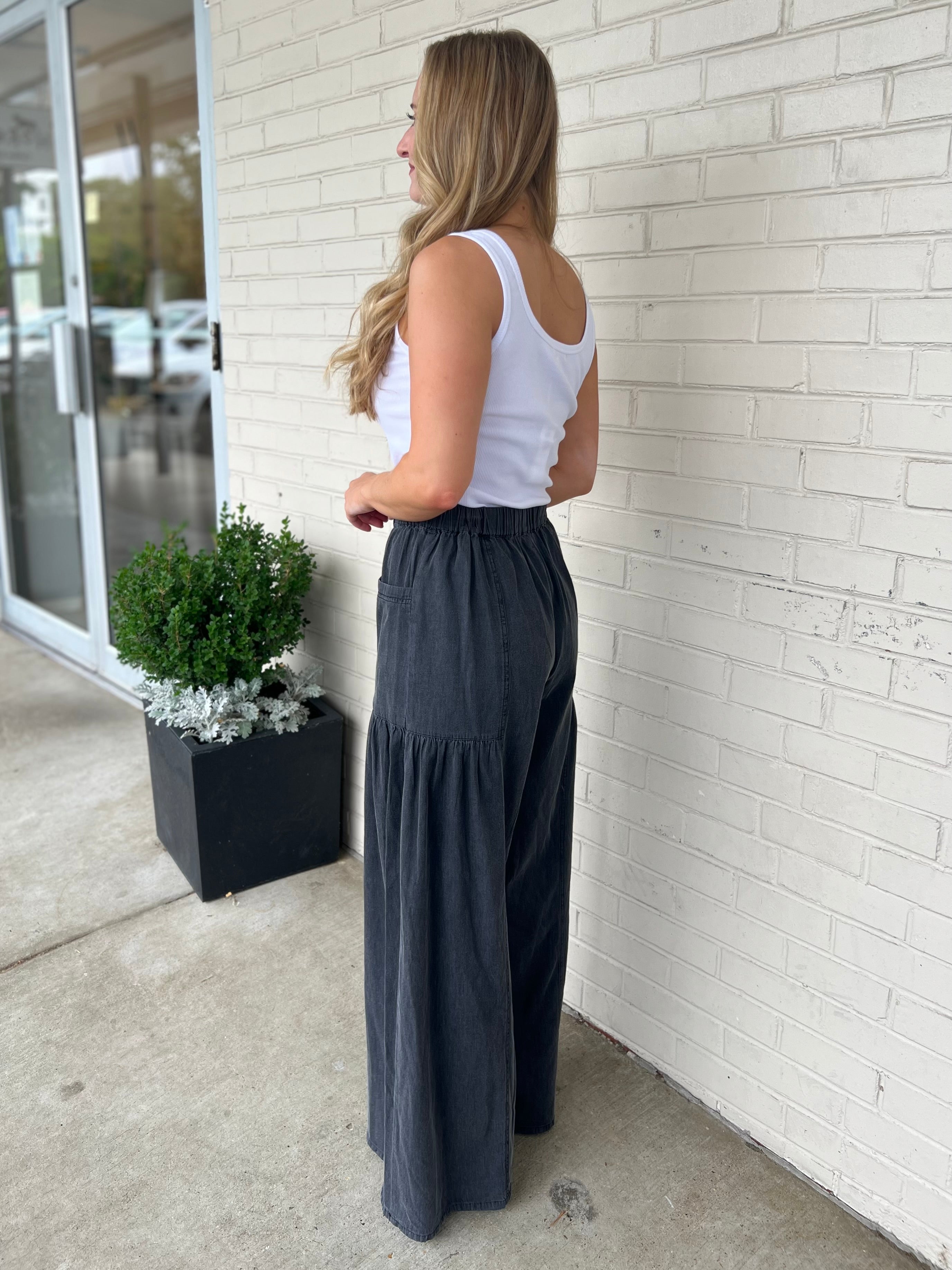 Current Air | Ashton Wide Leg Pants | Sweetest Stitch